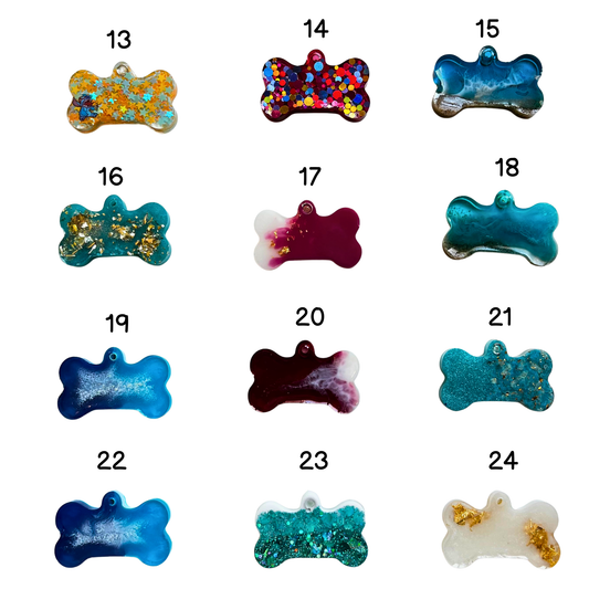Chapitas identificativas estampadas TAMAÑO XS
