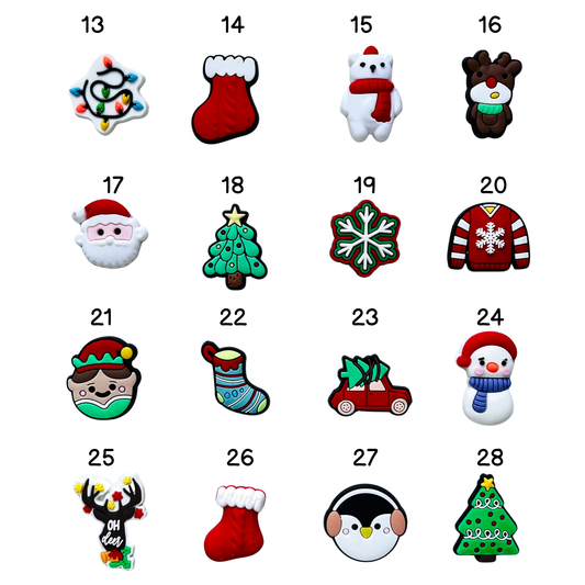 Pines para collar antiparasitario - Navidad