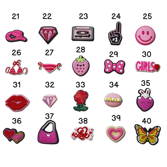 Pines para collar antiparasitario - Sweet Pink