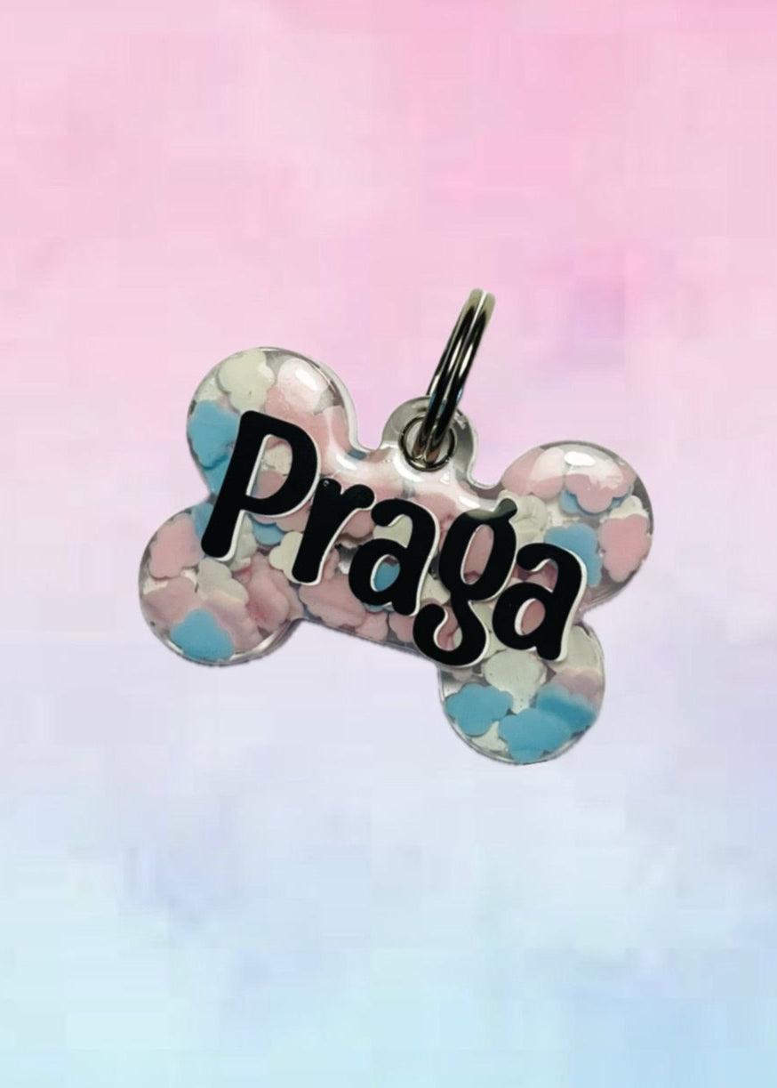 Chapita identificativa 'CLOUDY'
