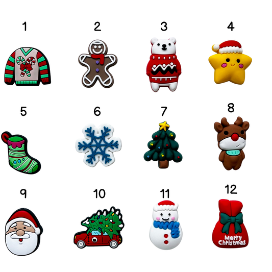 Pines para collar antiparasitario - Navidad