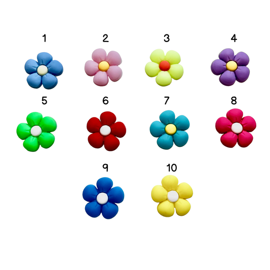 Pines para collar antiparasitario - Flores