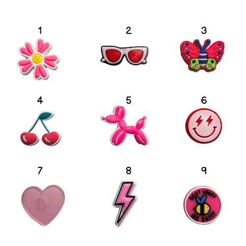 Pines para collar antiparasitario - Sweet Pink