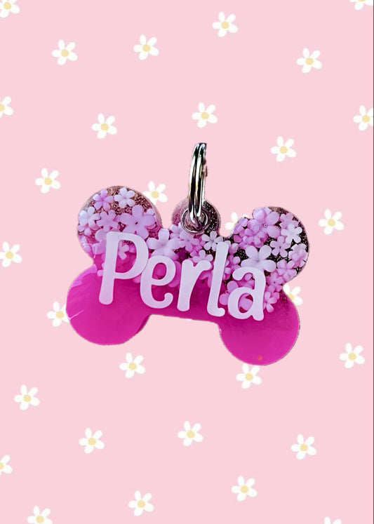 Chapita identificativa 'BLOOM'