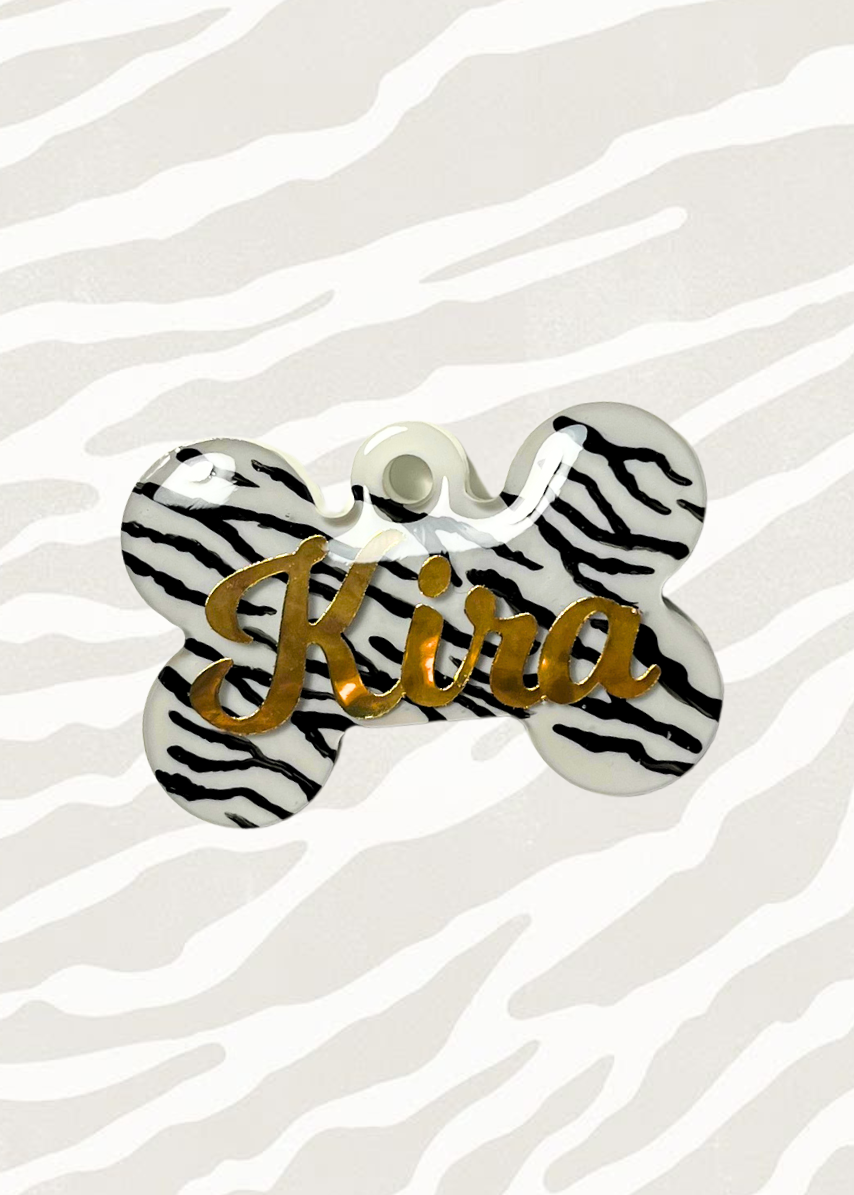 Chapita identificativa 'ANIMAL PRINT'