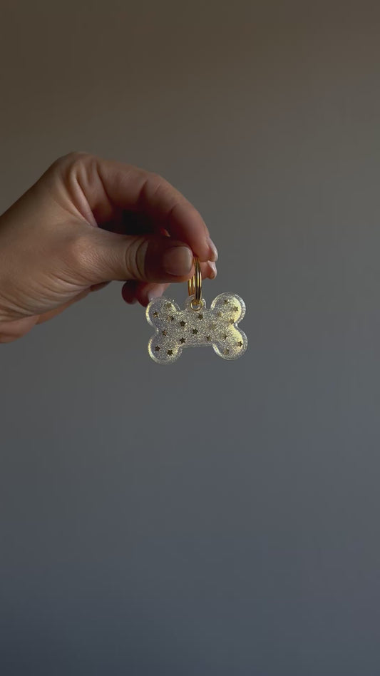 Chapita identificativa 'MOONLIGHT GOLD'